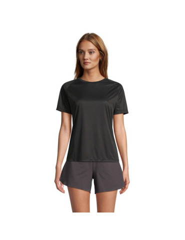 VORTEX WOMEN RAGLAN Taille textile : XS Couleurs : noir objet promotionnel éco-responsable