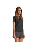 VORTEX WOMEN RAGLAN Taille textile : L Couleurs : noir objet publicitaire robuste