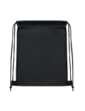 SHOOP KIDS Sac cordon pour enfants RPET Couleurs : noir accessoire événementiel unique