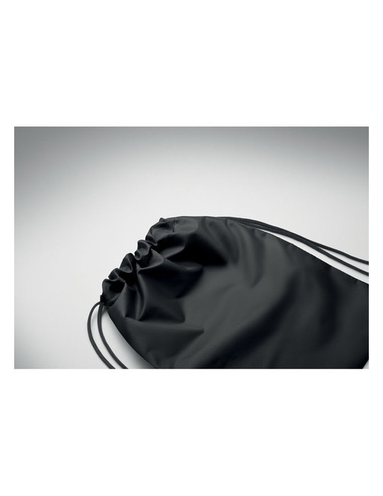 SHOOP KIDS Sac cordon pour enfants RPET Couleurs : noir cadeau affaires élégant