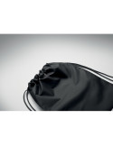 SHOOP KIDS Sac cordon pour enfants RPET Couleurs : noir cadeau affaires élégant