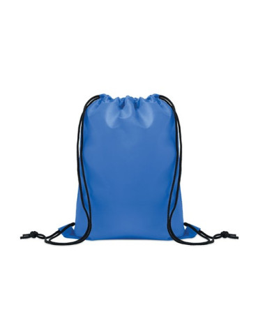 SHOOP KIDS Sac cordon pour enfants RPET Couleurs : bleu royal marquage laser ultra précis