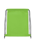 SHOOP KIDS Sac cordon pour enfants RPET Couleurs : vert citron objet promotionnel éco-responsable