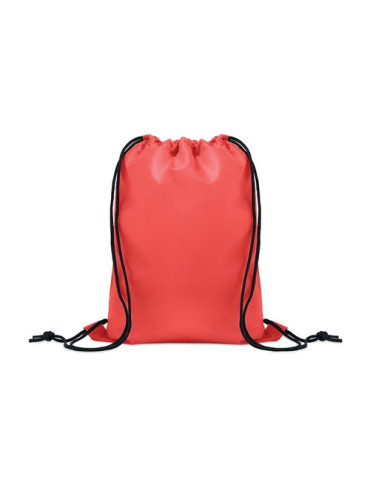 SHOOP KIDS Sac cordon pour enfants RPET Couleurs : rouge personnalisable avec votre logo