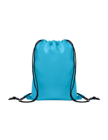 SHOOP KIDS Sac cordon pour enfants RPET Couleurs : turquoise cadeau entreprise pas cher
