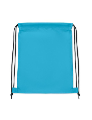 SHOOP KIDS Sac cordon pour enfants RPET Couleurs : turquoise cadeau collaborateur premium