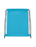 SHOOP KIDS Sac cordon pour enfants RPET Couleurs : turquoise cadeau collaborateur premium