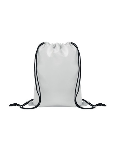 SHOOP KIDS Sac cordon pour enfants RPET Couleurs : blanc impression haute définition