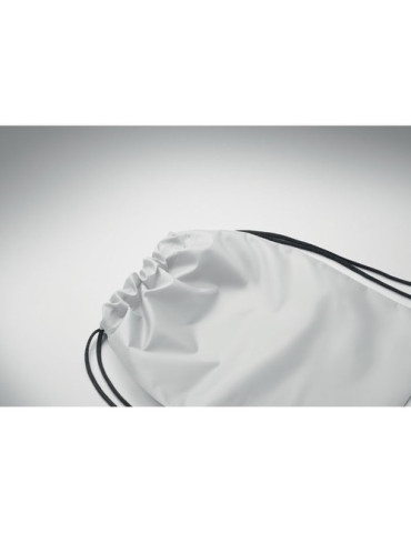 SHOOP KIDS Sac cordon pour enfants RPET Couleurs : blanc objet publicitaire robuste