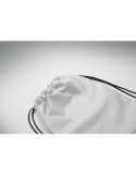 SHOOP KIDS Sac cordon pour enfants RPET Couleurs : blanc objet publicitaire robuste