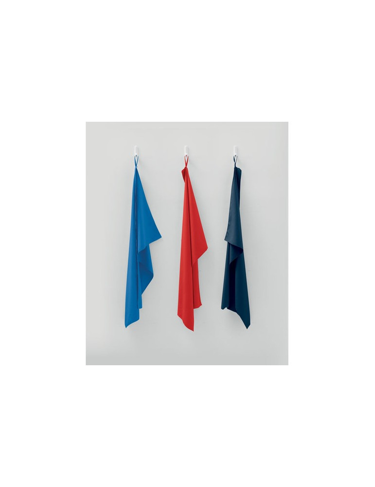 ATOLL 70 Serviette en microfibre Couleurs : rouge personnalisable avec votre logo