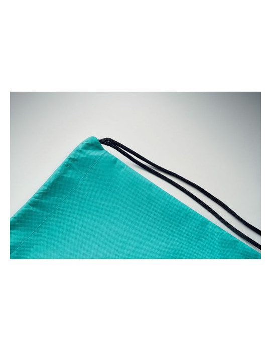 DAFFY RPET Sac à cordon non tissé Couleurs : turquoise cadeau affaires élégant