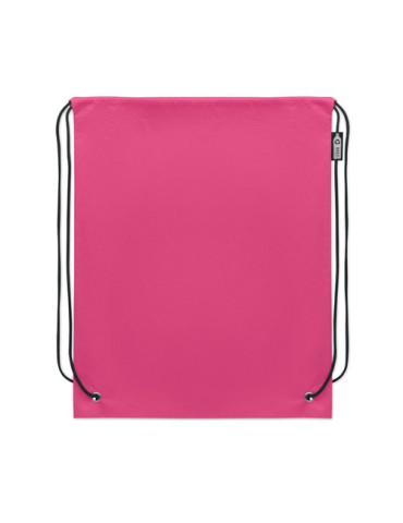 DAFFY RPET Sac à cordon non tissé Couleurs : fuchsia personnalisable avec votre logo
