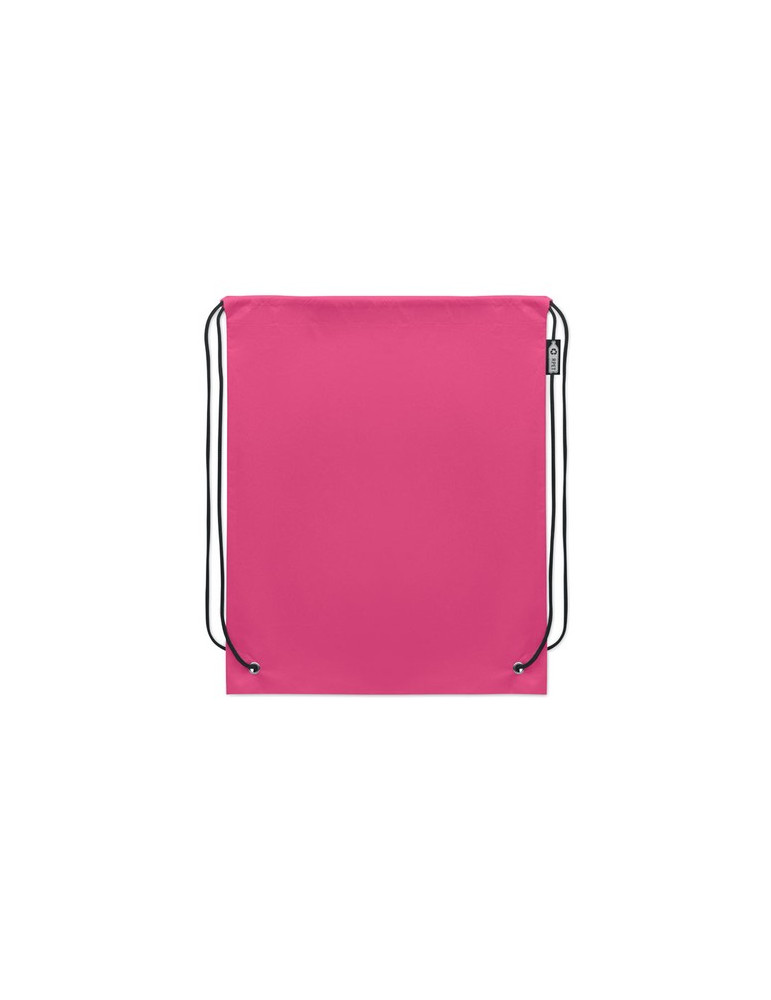DAFFY RPET Sac à cordon non tissé Couleurs : fuchsia personnalisable avec votre logo