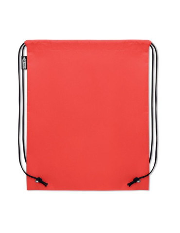 DAFFY RPET Sac à cordon non tissé Couleurs : rouge cadeau client original
