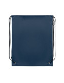 DAFFY RPET Sac à cordon non tissé Couleurs : bleu impression logo haute qualité