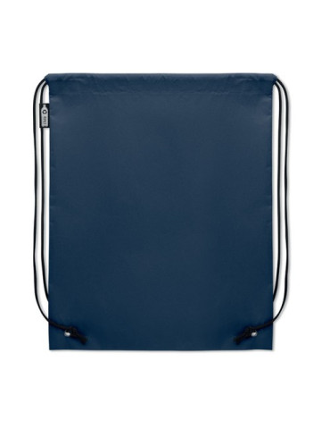 DAFFY RPET Sac à cordon non tissé Couleurs : bleu impression logo haute qualité