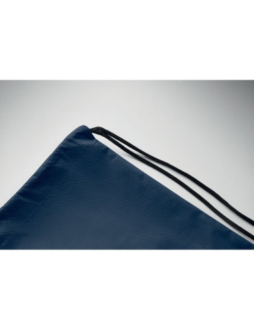 DAFFY RPET Sac à cordon non tissé Couleurs : bleu marquage laser ultra précis