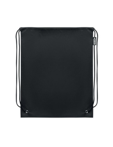 DAFFY RPET Sac à cordon non tissé Couleurs : noir goodies personnalisé en stock