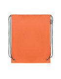 DAFFY RPET Sac à cordon non tissé Couleurs : orange cadeau affaires élégant