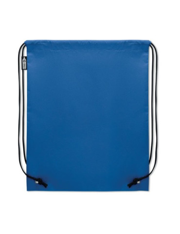DAFFY RPET Sac à cordon non tissé Couleurs : bleu royal impression haute définition