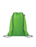 DAFFY RPET Sac à cordon non tissé Couleurs : vert citron marquage laser ultra précis