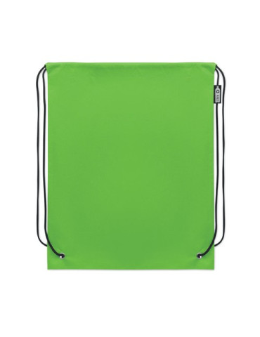 DAFFY RPET Sac à cordon non tissé Couleurs : vert citron goodies publicitaire événementiel
