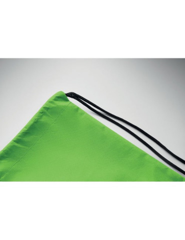 DAFFY RPET Sac à cordon non tissé Couleurs : vert citron personnalisable avec votre logo