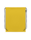 DAFFY RPET Sac à cordon non tissé Couleurs : jaune personnalisation sur mesure