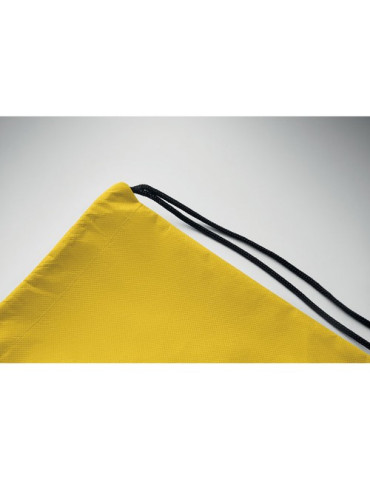 DAFFY RPET Sac à cordon non tissé Couleurs : jaune objet promotionnel éco-responsable