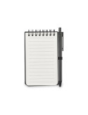 KIT Bloc-notes déperlant Couleurs : noir cadeau entreprise pas cher