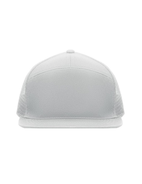 BEAD Casquette visière plate 7 pans Couleurs : blanc cadeau collaborateur premium