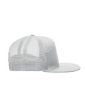 BEAD Casquette visière plate 7 pans Couleurs : blanc goodies personnalisé en stock