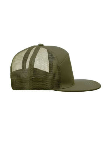 BEAD Casquette visière plate 7 pans Couleurs : vert armée cadeau affaires élégant