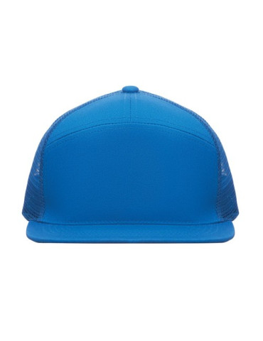 BEAD Casquette visière plate 7 pans Couleurs : bleu royal personnalisation rapide en France