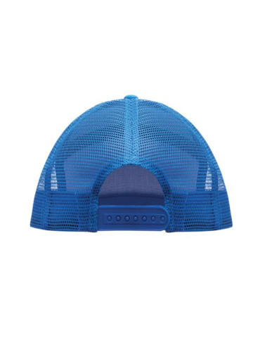 BEAD Casquette visière plate 7 pans Couleurs : bleu royal impression logo haute qualité