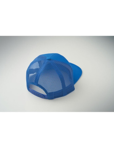 BEAD Casquette visière plate 7 pans Couleurs : bleu royal goodies publicitaire durable