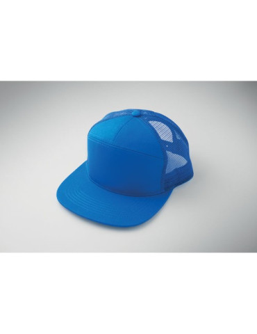 BEAD Casquette visière plate 7 pans Couleurs : bleu royal cadeau collaborateur premium