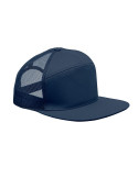 BEAD Casquette visière plate 7 pans Couleurs : bleu marine personnalisable avec votre logo