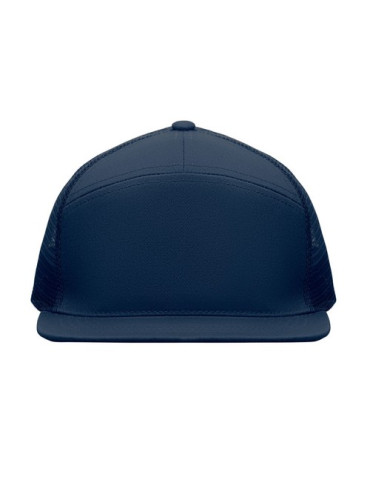 BEAD Casquette visière plate 7 pans Couleurs : bleu marine objet promotionnel éco-responsable
