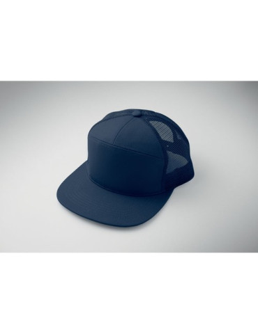 BEAD Casquette visière plate 7 pans Couleurs : bleu marine marquage laser ultra précis