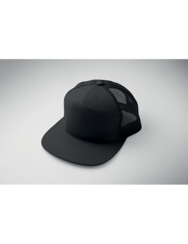 BEAD Casquette visière plate 7 pans Couleurs : noir livraison express 24h 48h