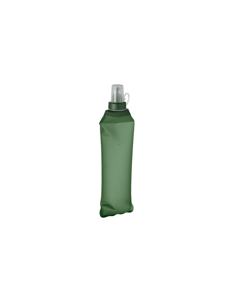 BITER Bouteille d'eau pliable 500ml Couleurs : vert cadeau collaborateur premium