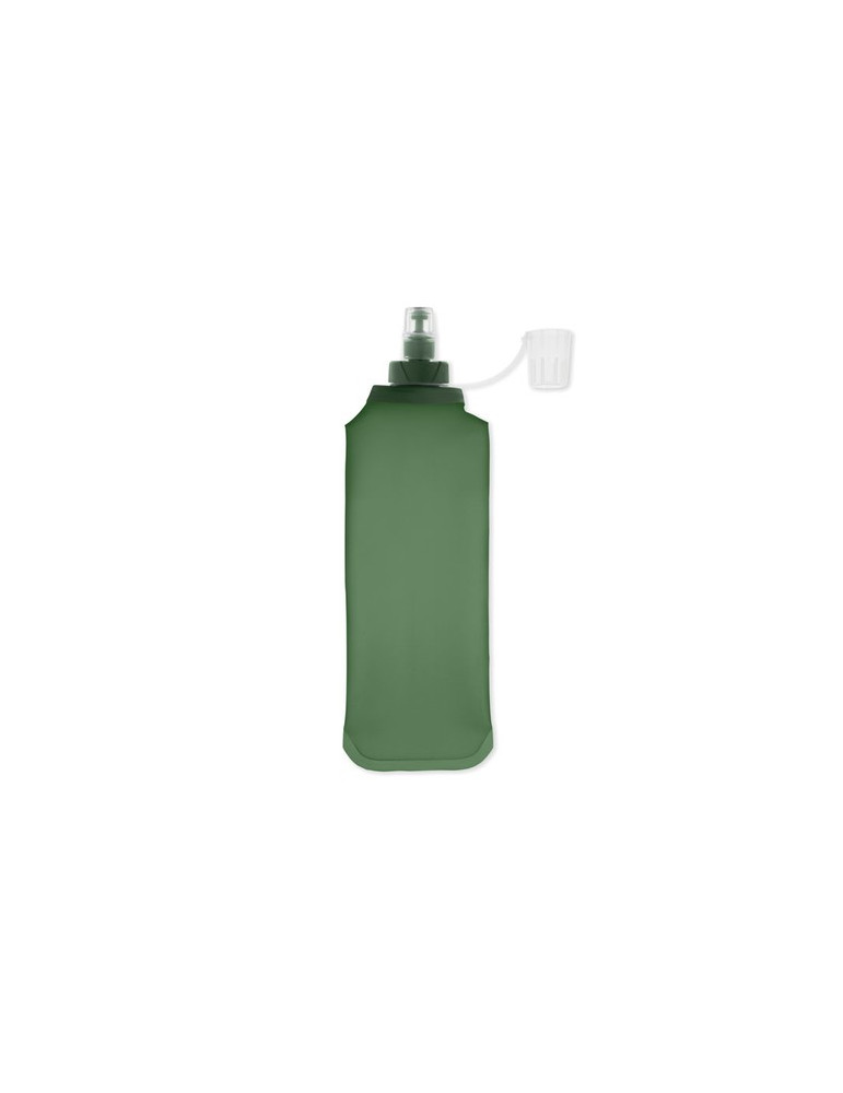 BITER Bouteille d'eau pliable 500ml Couleurs : vert objet promo petit budget