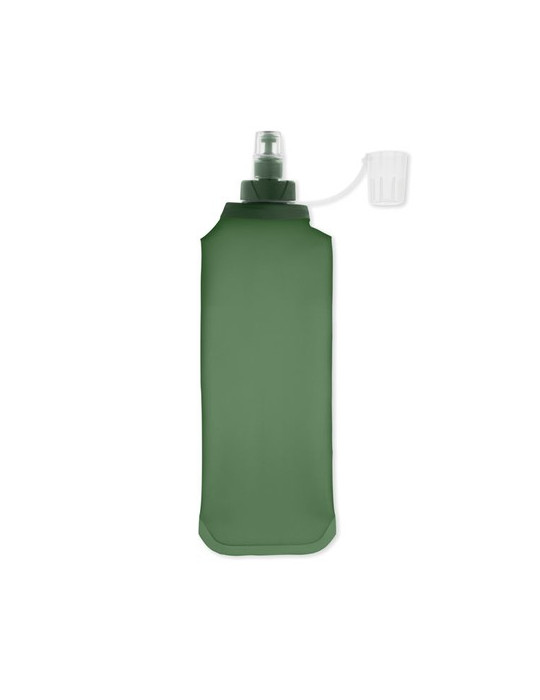 BITER Bouteille d'eau pliable 500ml Couleurs : vert objet promo petit budget