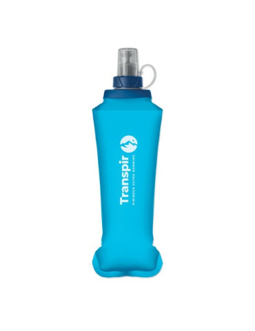 BITER Bouteille d'eau pliable 500ml Couleurs : bleu royal cadeau entreprise pas cher