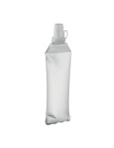 BITER Bouteille d'eau pliable 500ml Couleurs : blanc transparent objet promotionnel éco-responsable