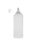 BITER Bouteille d'eau pliable 500ml Couleurs : blanc transparent impression logo haute qualité