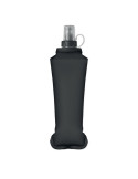 BITER Bouteille d'eau pliable 500ml Couleurs : noir cadeau entreprise pas cher