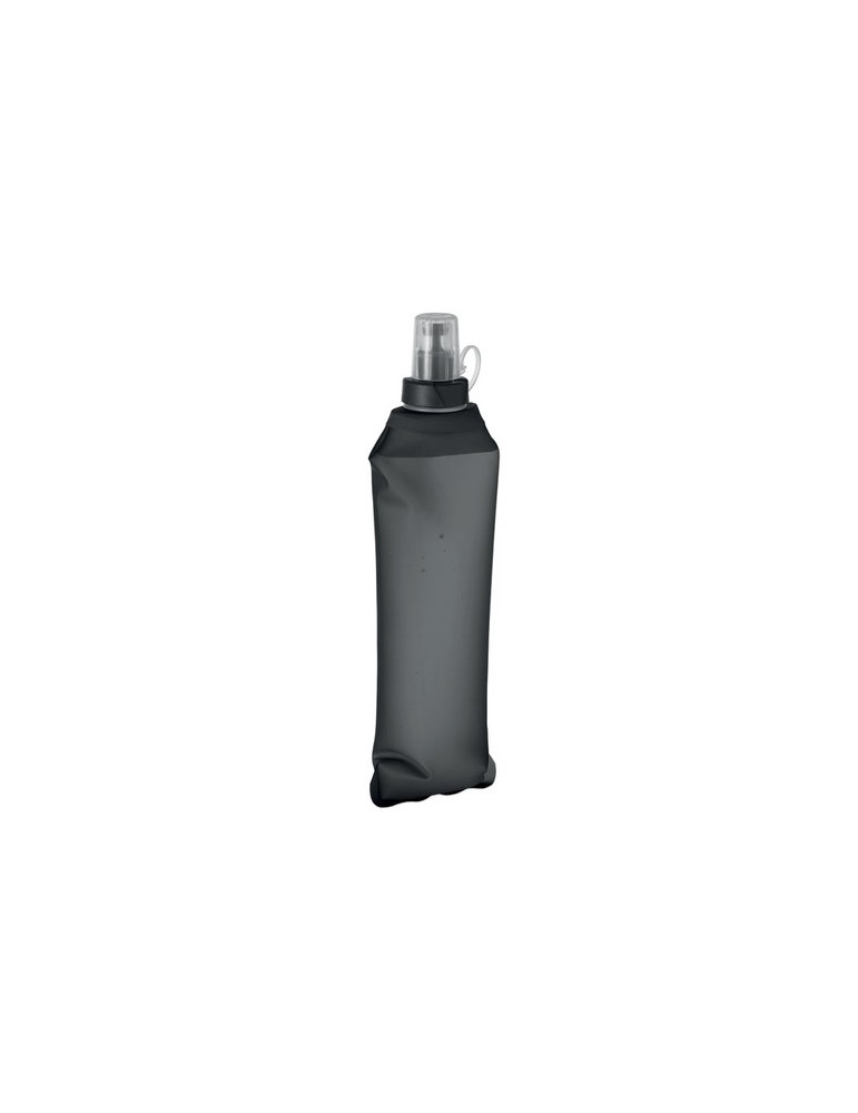 BITER Bouteille d'eau pliable 500ml Couleurs : noir livraison express 24h 48h